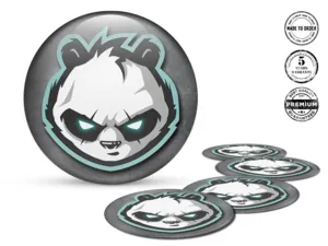 Domed sticker Superior Finish Luxury Dome Badges